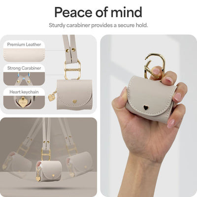 Spigen Cyrill Mini Bag for AirPods 4 - Beige