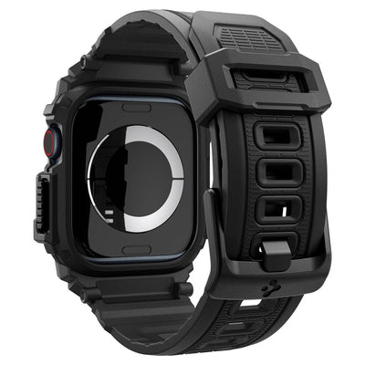 Spigen Rugged Armor Case for Apple Watch 10 46mm - Black