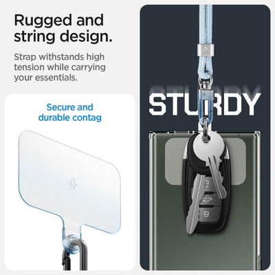 Spigen Universal Set Lanyard and Pendant - Blue