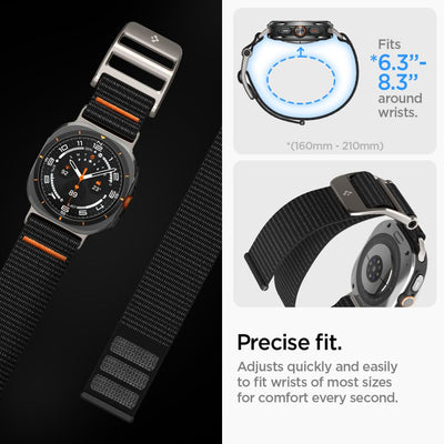 Spigen DuraPro Strap for Samsung Galaxy Watch Ultra 47mm - Black