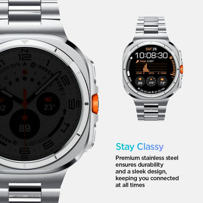 Spigen Modern Fit Band Bracelet for Samsung Galaxy Watch Ultra 47mm - Silver