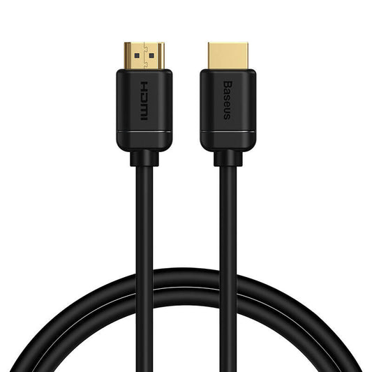 Baseus 2x HDMI 2.0 4K 60Hz Cable, 3D, HDR, 18Gbps, 1m (black) - Product Image 1