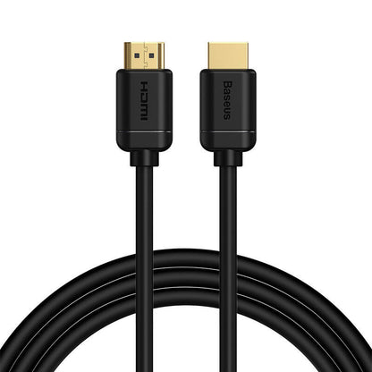 Baseus 2x HDMI 2.0 4K 60Hz Cable, 3D, HDR, 18Gbps, 2m (black) - Product Image 1