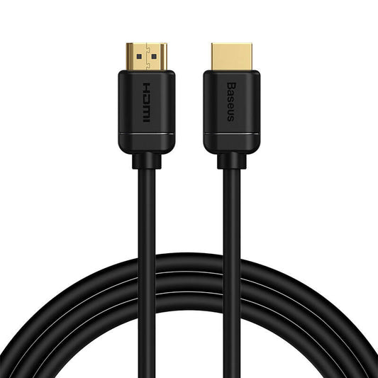 Baseus 2x HDMI 2.0 4K 60Hz Cable, 3D, HDR, 18Gbps, 2m (black) - Product Image 1