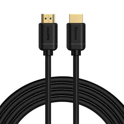 Baseus 2x HDMI 2.0 4K 60Hz Cable, 3D, HDR, 18Gbps, 3m (black) - Product Image 1