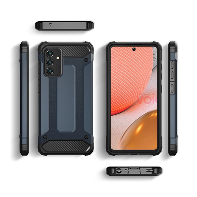 Hybrid Armor Case for Samsung Galaxy A26 - Blue — Hurtel