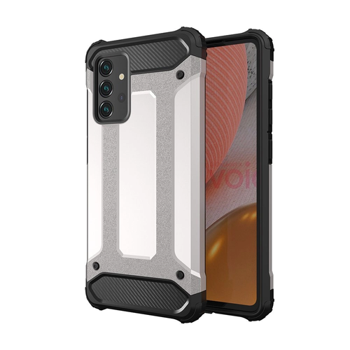 Hybrid Armor Case for Samsung Galaxy A26 - Silver — Hurtel