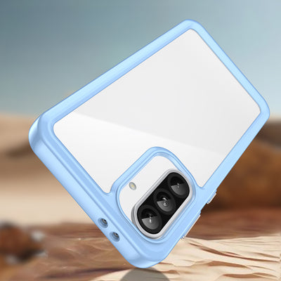 Outer Space Case for Samsung Galaxy A26 Cover with Flexible Frame - Blue — Hurtel