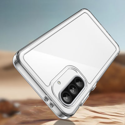 Outer Space Case for Samsung Galaxy A26 Cover with Flexible Frame - Transparent — Hurtel