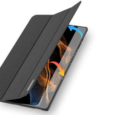 Dux Ducis Domo foldable cover for tablet with Smart Sleep function Samsung Galaxy Tab S8/S9 Ultra stand black