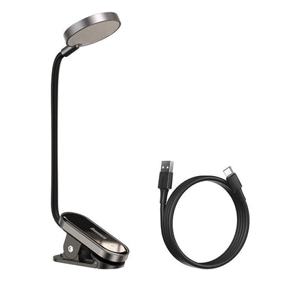 Baseus (DGRAD-0G) Comfort Reading Mini Clip Lamp (dark gray) - Product Image 2