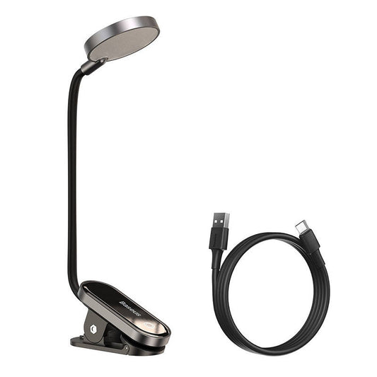 Baseus (DGRAD-0G) Comfort Reading Mini Clip Lamp (dark gray) - Product Image 2