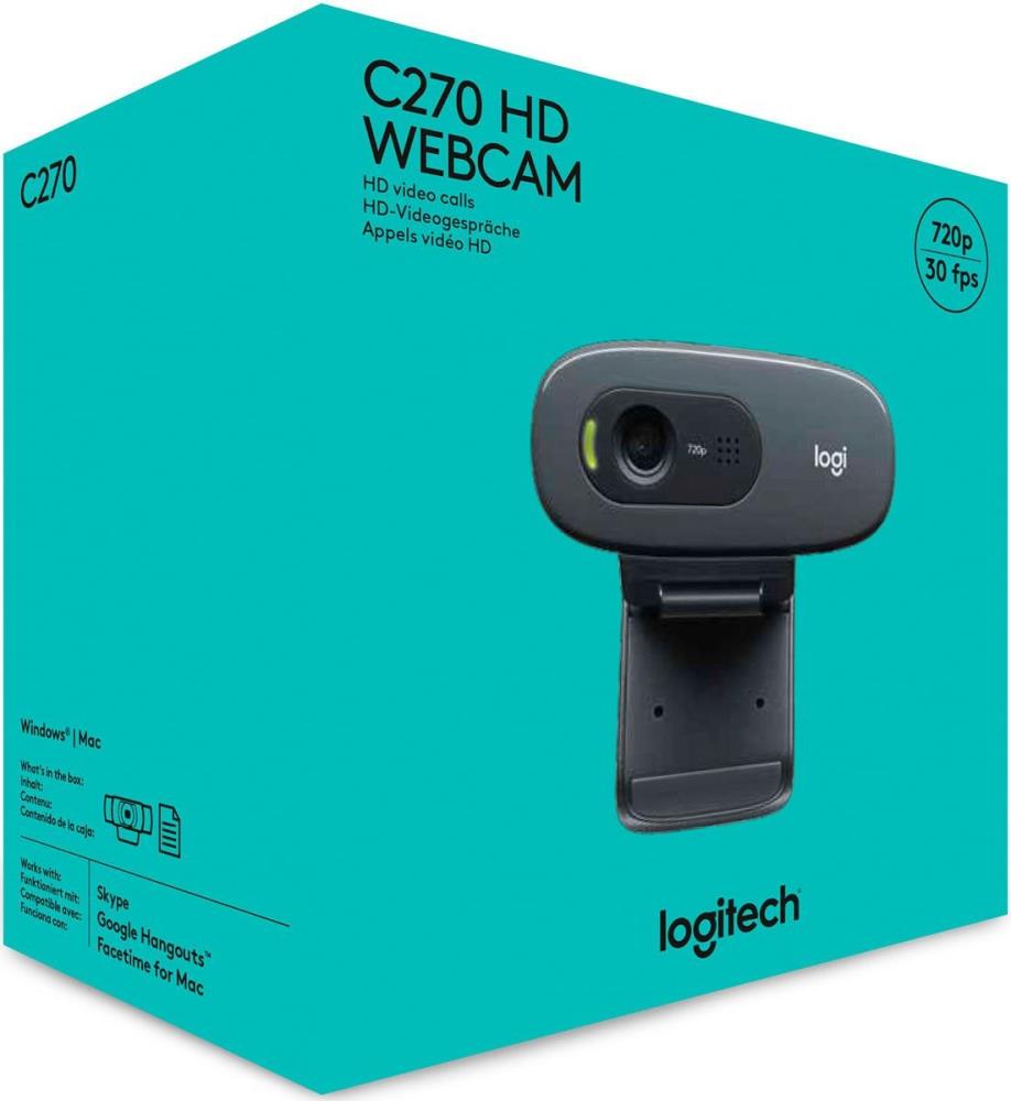 CAMERA WEBCAM HD C270/960-001063 LOGITECH