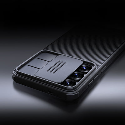 Nillkin CamShield Pro Case for Samsung Galaxy S25 with Camera Cover - Black