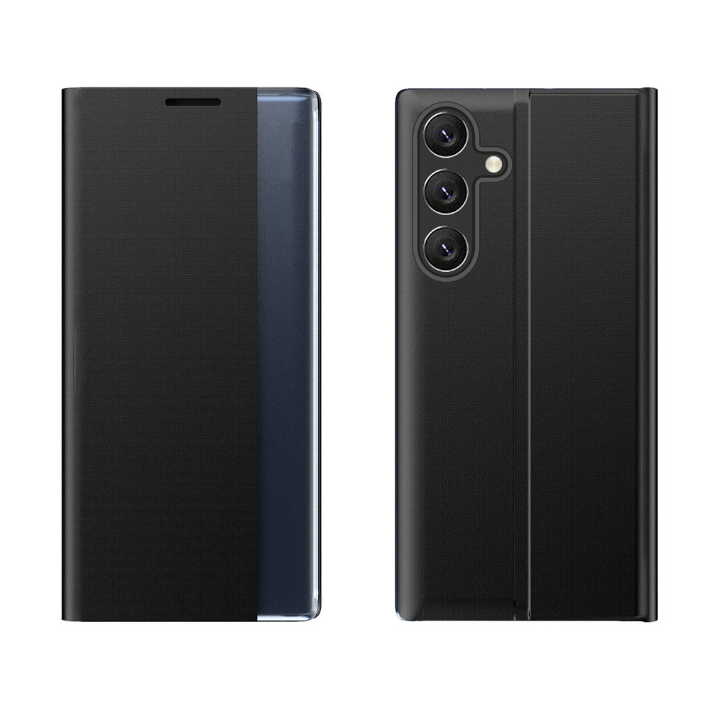 New Sleep Case Flip Cover with Stand Function for Samsung Galaxy A36 - Black — Hurtel