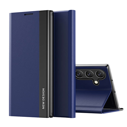 Sleep Case Pro Cover with Flip and Stand for Samsung Galaxy A36 - Blue — Hurtel