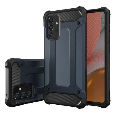 Hybrid Armor Case for Samsung Galaxy A36 - Silver — Hurtel