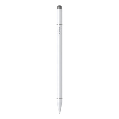 Baseus Smooth Writing III 3in1 Passive Stylus - Non-magnetic Version - White