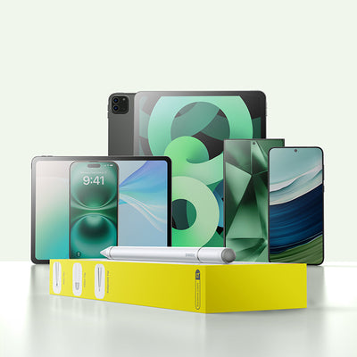 Baseus Smooth Writing III 3in1 Passive Stylus - Non-magnetic Version - White