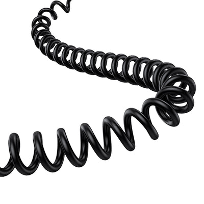 Baseus Circular 60W USB-A + USB-C Car Charger with Built-in Lightning + USB-C Cable 1.4m - Black