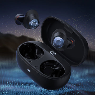 Baseus Bowie MA20 Pro TWS Wireless Headphones with ANC and IPX6 - Black