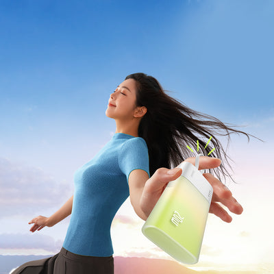 Baseus Popsicle 5200mAh 20W Powerbank with Built-in Lightning Cable (+ White Baseus Simple USB-C - USB-C 60W/20V/3A/30cm Cabl