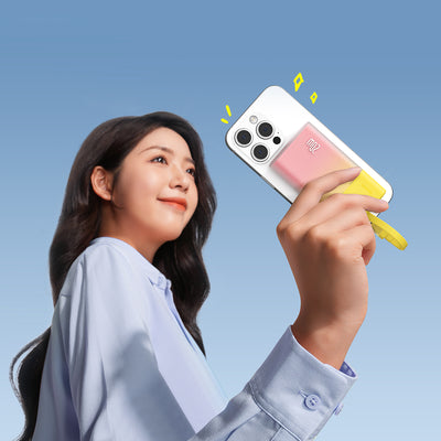 Baseus Popsicle 5200mAh 20W Powerbank with Built-in Lightning Cable (+ White Baseus Simple USB-C - USB-C 60W/20V/3A/30cm Cabl