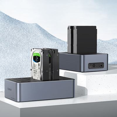 Orico 6656C3-C 5-Bay Docking Station with Offline Clone Function 2.5"/3.5" SATA HDD/SSD - Gray