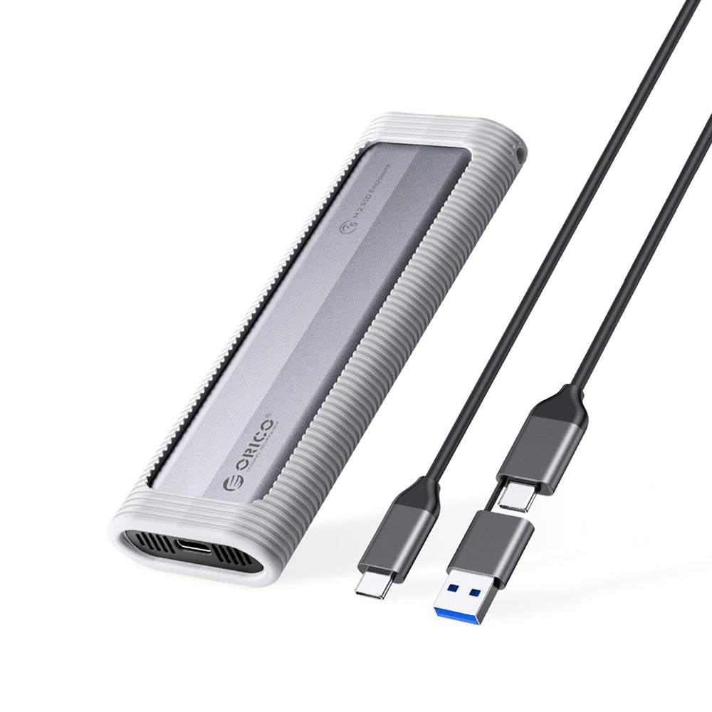 Orico AXM2F-V1 M.2 NGFF USB-C 5Gb/s Disk Drive - Gray