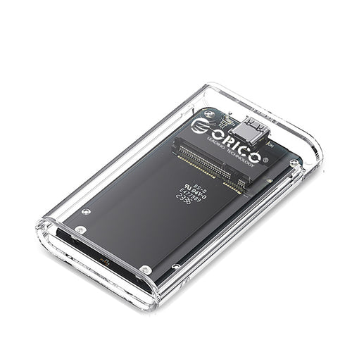 Orico TC10-MS MSATA USB-C 3.2 5Gb/s Disk Cartridge - Transparent