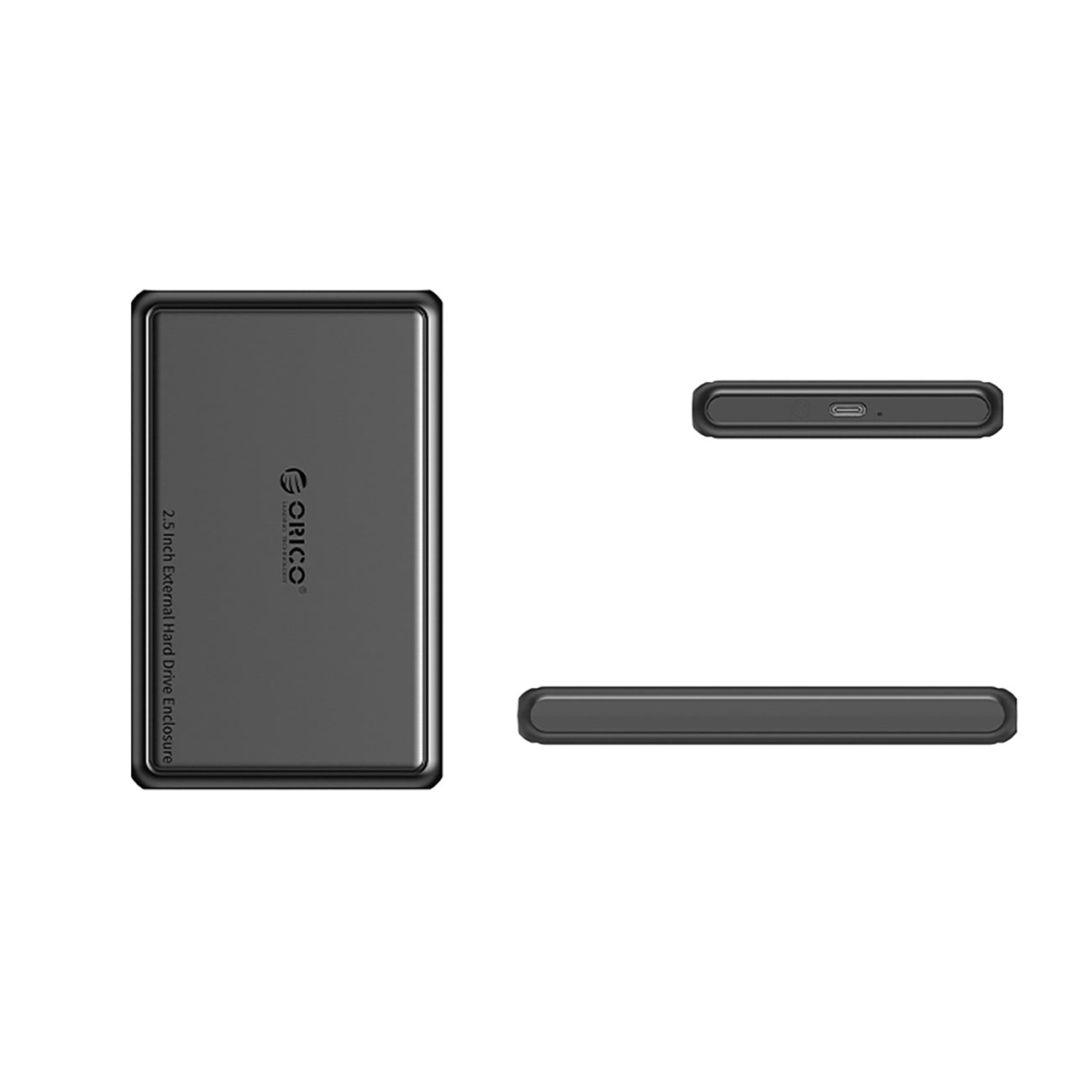 Orico DDL25-C3 2.5&quot; HDD/SSD USB-C 5Gb/s Disk Drive - Black