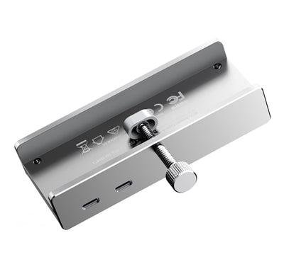 Orico MH5PMM Clamp-mounted Hub USB-C / 2x USB-A 3.0, + SD&TF + 3.5mm Audio - Black