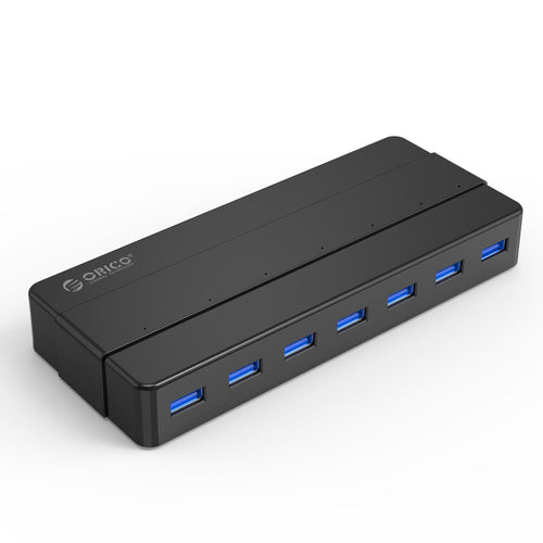 Hub Orico H7928-U3-V1 7x USB-A 3.0 - black