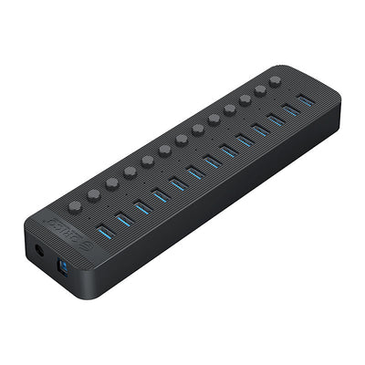 Orico CT2U3-13AB 13x USB-A 3.0 Hub with Switches - Black