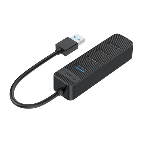 Orico TWU32-4A USB-A 3.1 hub / 1x USB-A 3.1 + 3x USB-A 2.0 + USB-C 5V/3A - black