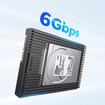 Orico D2SS-6G Drive Adapter 2.5" to 3.5" Converter - Black