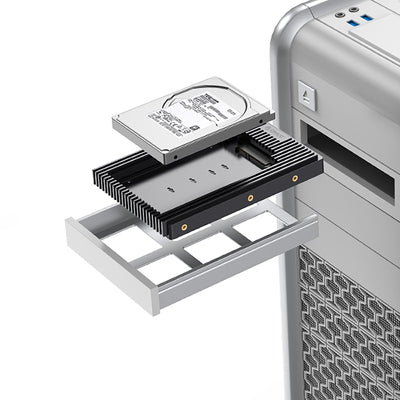 Orico D2SS-6G Drive Adapter 2.5" to 3.5" Converter - Black