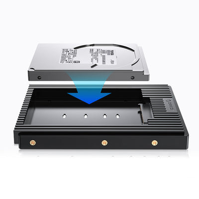 Orico D2SS-6G Drive Adapter 2.5" to 3.5" Converter - Black