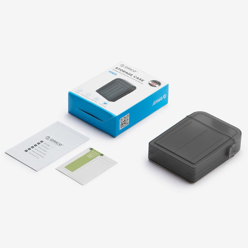 Orico PPH-25 protective case 2.5" disk box - semi-transparent, gray