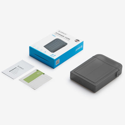 Orico PPH-35 protective case 3.5" disk box - semi-transparent, gray