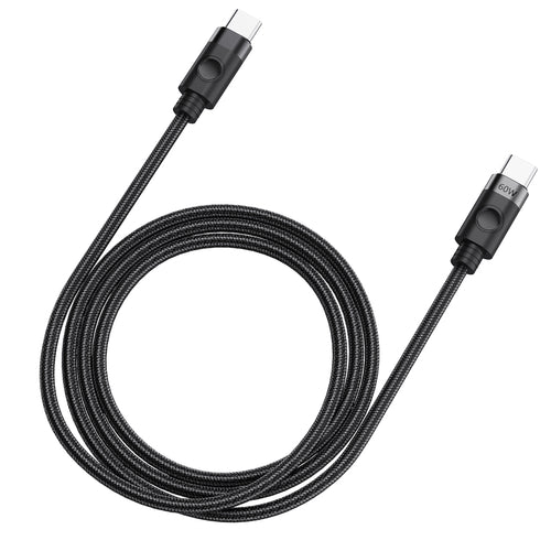 Orico CDX 60W 3A Power Delivery USB-C - USB-C 1m Cable - Black