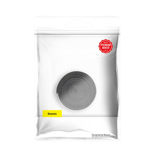 Baseus Colourful Circle Velcro Straps 1m Black - Product Image 2