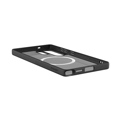Spigen Capella GP-FPS938PGBJW Silicone Case with MagFit Magnetic Ring for Samsung Galaxy S25 Ultra - Black