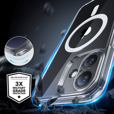 ESR Classic Pro Set Halolock MagSafe iPhone 16 Case - Clear