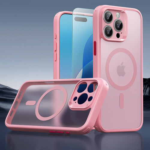 ESR Classic Pro Set Halolock MagSafe Case for iPhone 16 Pro Max - Pink