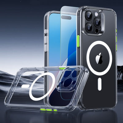 ESR Classic Pro Set Halolock MagSafe Case for iPhone 16 Pro - Clear