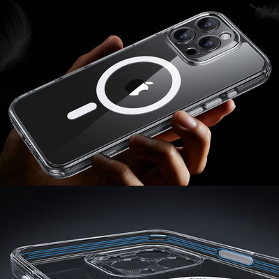 ESR Classic Pro Set Halolock MagSafe Case for iPhone 16 Pro - Clear
