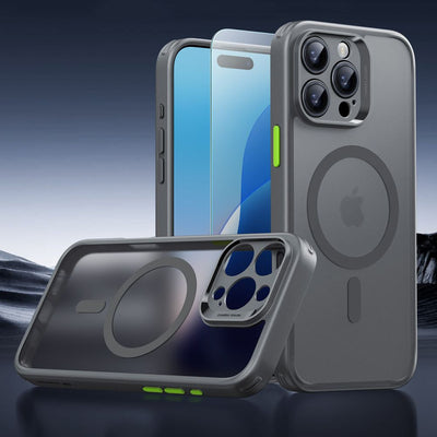 ESR Classic Pro Set Halolock MagSafe iPhone 16 Pro Case - Gray