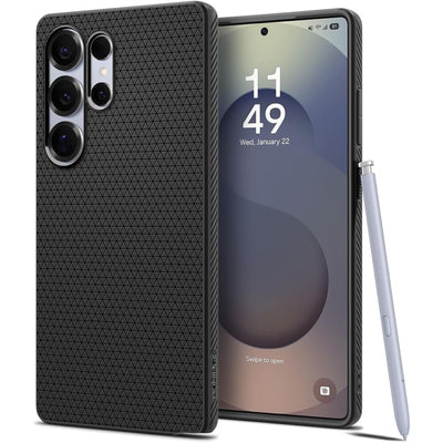 Spigen Liquid Air Case for Samsung Galaxy S25 Ultra - Black