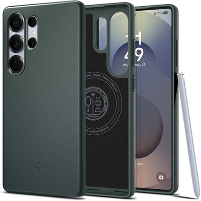 Spigen Thin Fit Mag Case for Samsung Galaxy S25 Ultra - Green